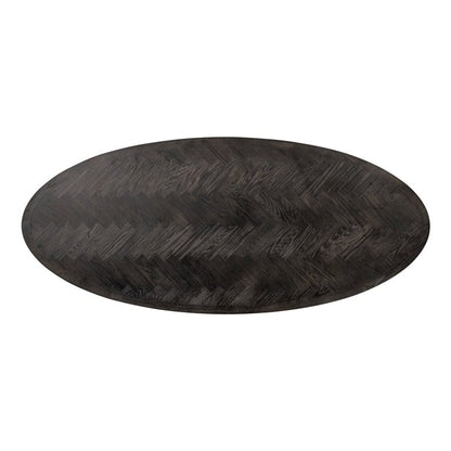 Blackbone Oval Dining Table - Ideal Furniture ES