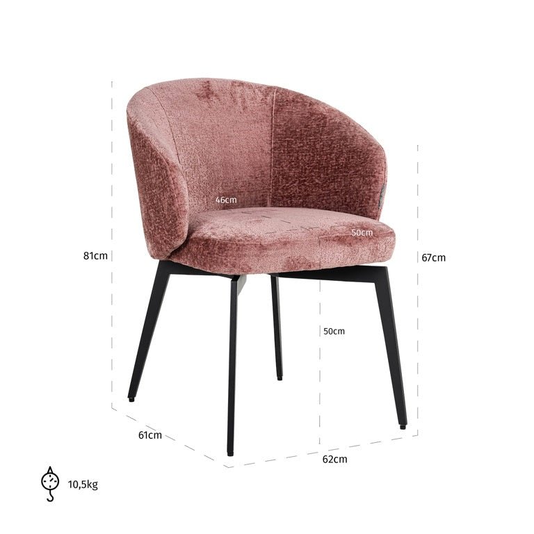 Amphara Dining Chair - Ideal Furniture ES