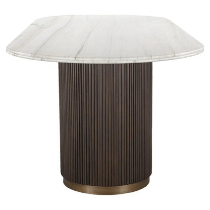 Mayfield Oval Dining Table - Ideal Furniture ES