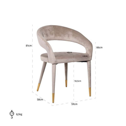 Gia Dining Chair - Ideal Furniture ES