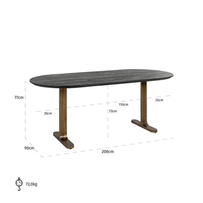 Revelin Dining Table - Ideal Furniture ES