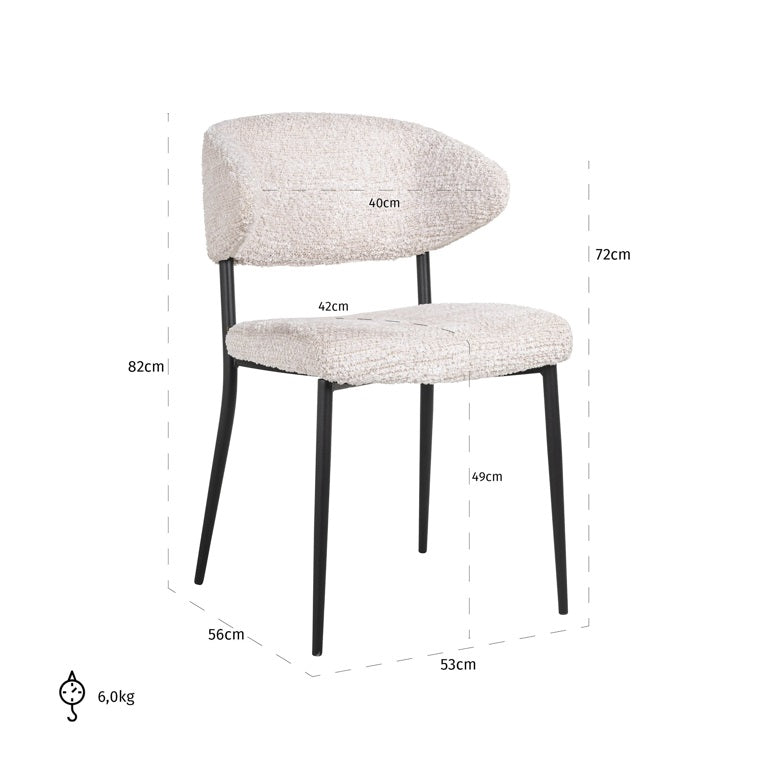 Bea Dining Chair - Ideal Furniture ES