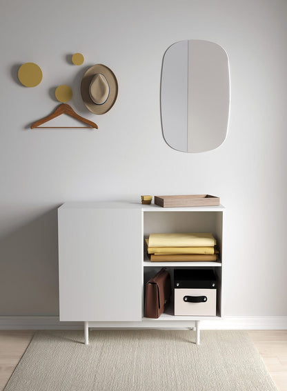 601 - 2 White Shoe Cabinet - Ideal Furniture ES