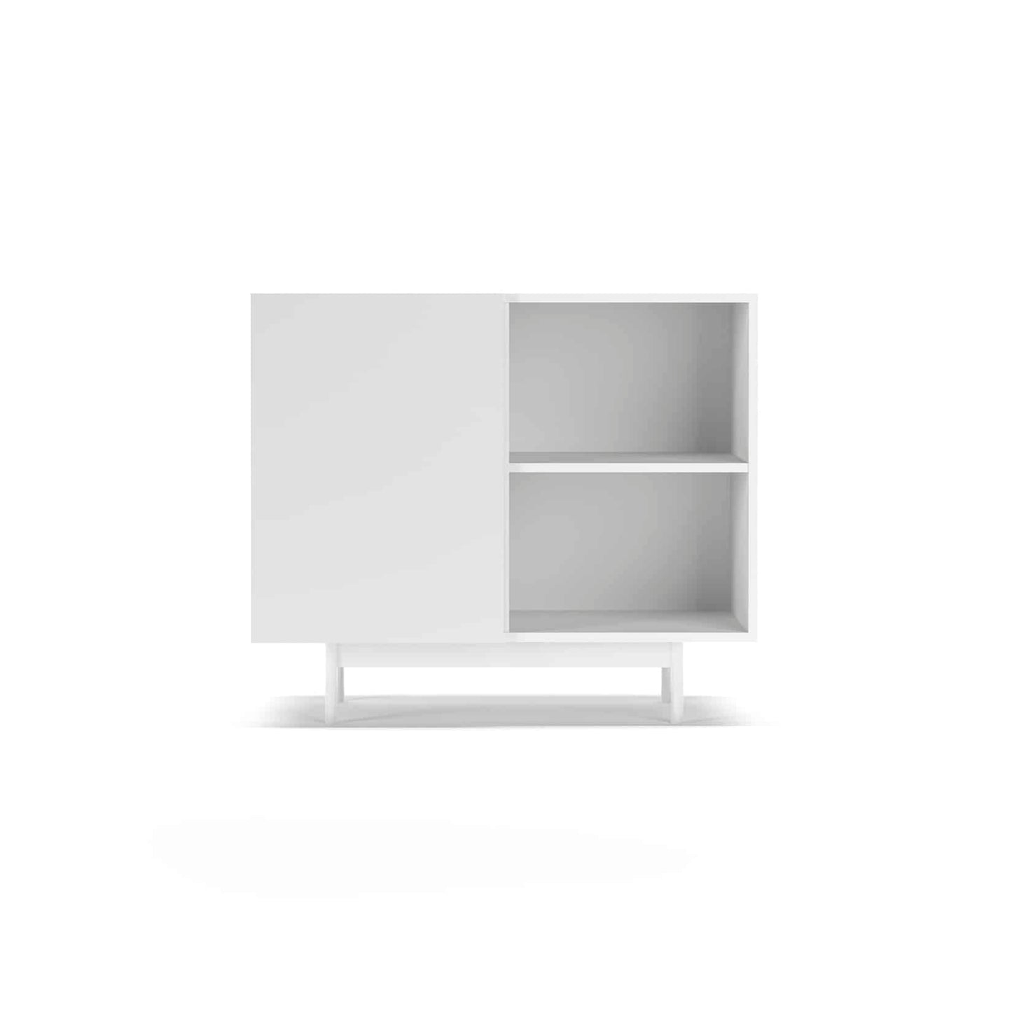 601 - 2 White Shoe Cabinet - Ideal Furniture ES
