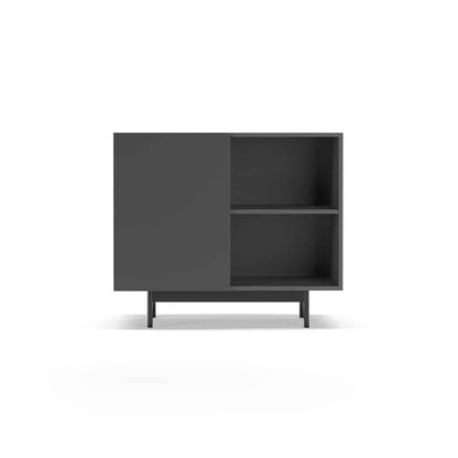 601 - 2 Black Shoe Cabinet - Ideal Furniture ES