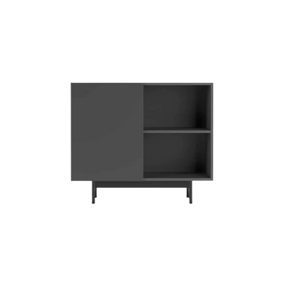 601 - 2 Black Shoe Cabinet - Ideal Furniture ES