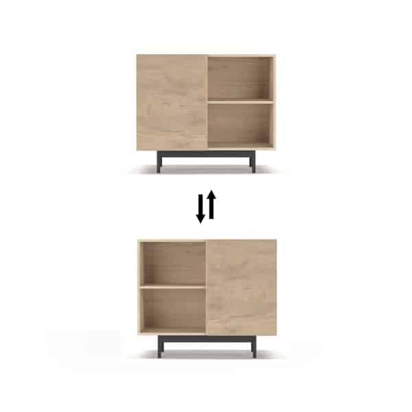 601 - 2 Roble Shoe Cabinet - Ideal Furniture ES