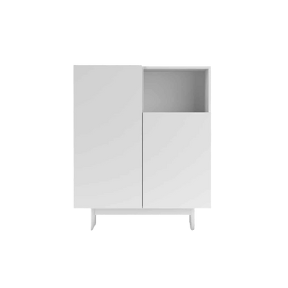 602 - 1 White Shoe Cabinet - Ideal Furniture ES
