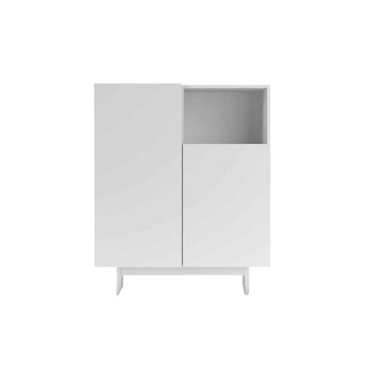 602 - 1 White Shoe Cabinet - Ideal Furniture ES