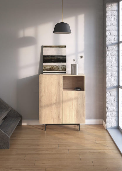 602 - 1 Roble Shoe Cabinet - Ideal Furniture ES