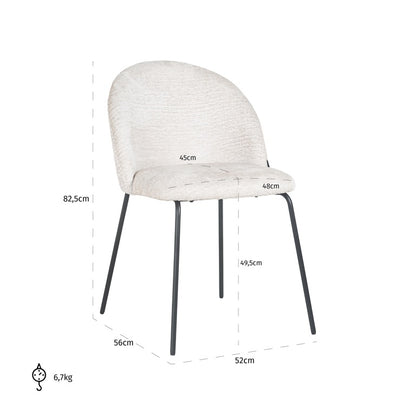 Alyssa Dining Chair - Ideal Furniture ES