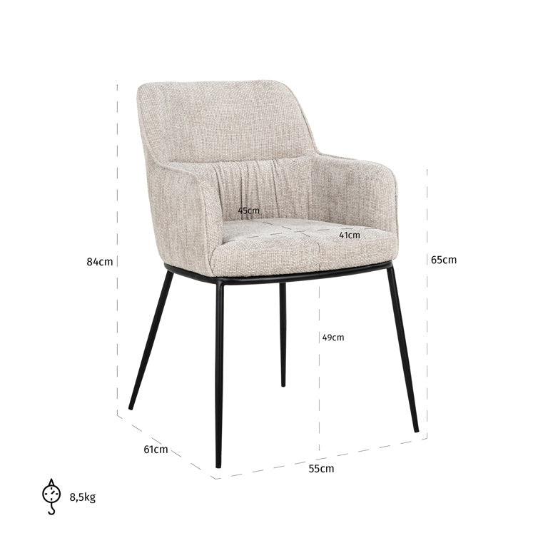 Bella Dining Chair - Ideal Furniture ES