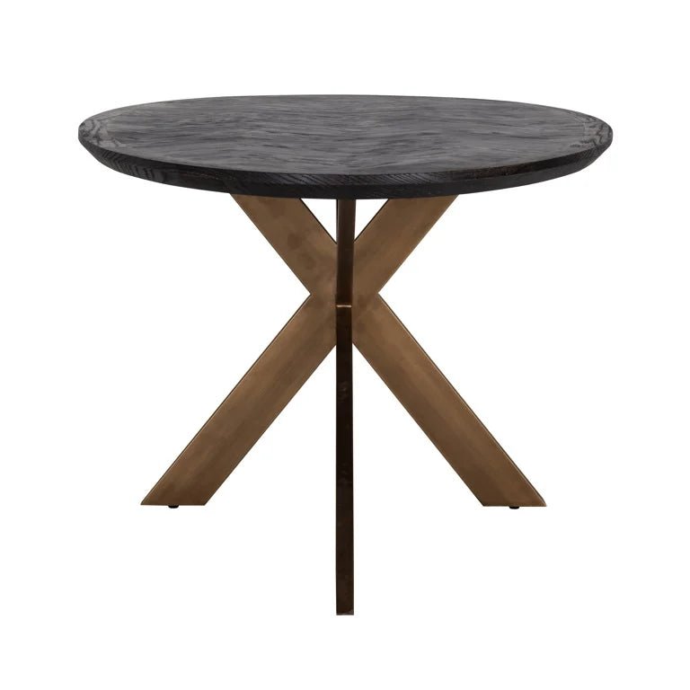 Blackbone Oval Dining Table - Ideal Furniture ES