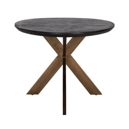 Blackbone Oval Dining Table - Ideal Furniture ES