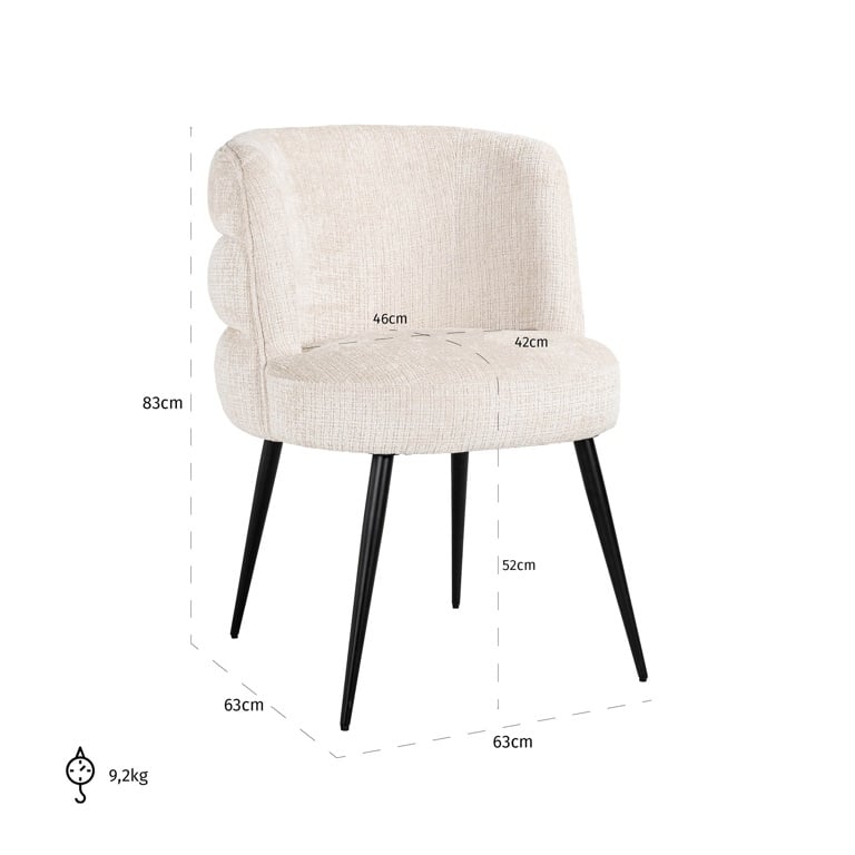 Stella Dining Chair - Ideal Furniture ES