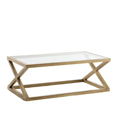 Mesa de centro cruzado - Ideal Furniture ES