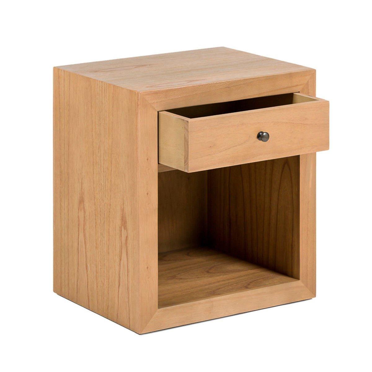 Madera de cedro natural Bedside Table - Ideal Furniture ES