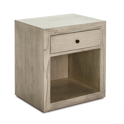 Madera de cedro natural Bedside Table - Ideal Furniture ES
