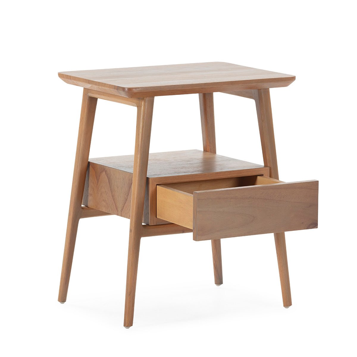 Madera Cedro Tall Bedside Table - Ideal Furniture ES