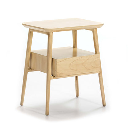 Madera Cedro Tall Bedside Table - Ideal Furniture ES