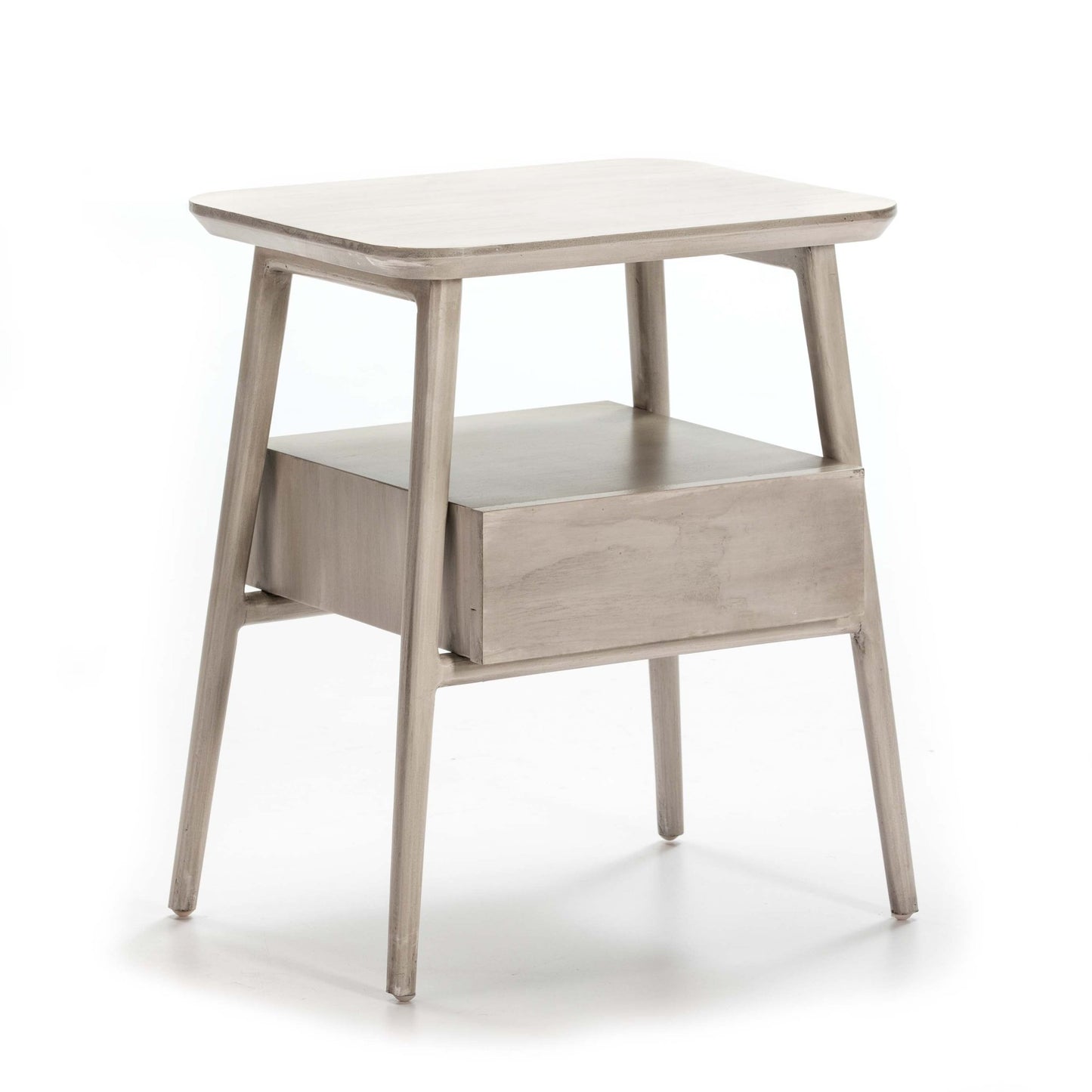 Madera Cedro Tall Bedside Table - Ideal Furniture ES