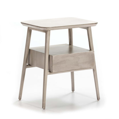 Madera Cedro Tall Bedside Table - Ideal Furniture ES