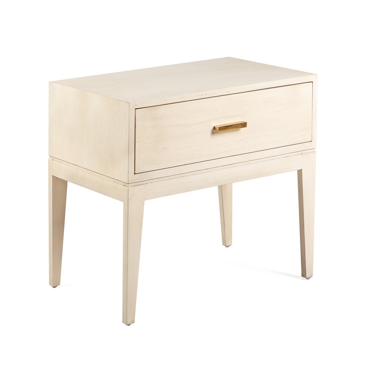 Madera Metal Natural with legs Bedside Table - Ideal Furniture ES