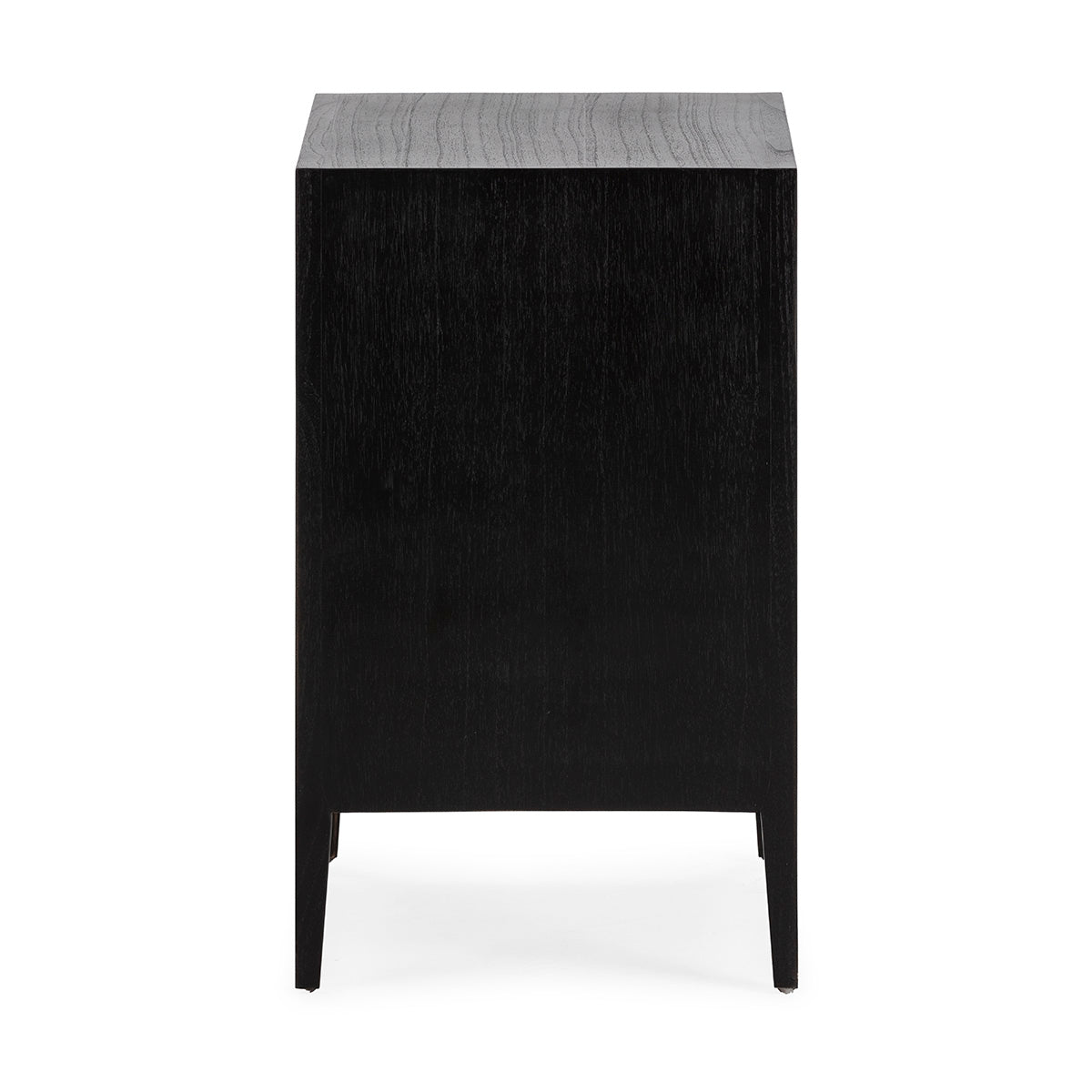 Madera Cedro Black Bedside Table - Ideal Furniture ES