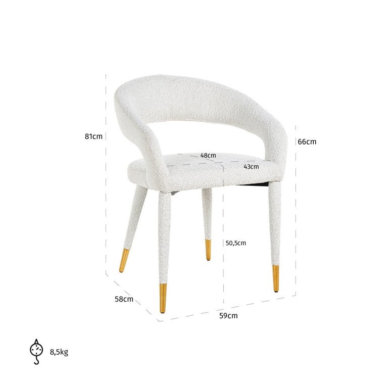 Gia Dining Chair - Ideal Furniture ES