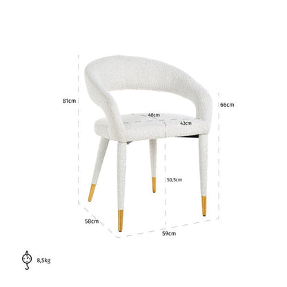 Gia Dining Chair - Ideal Furniture ES
