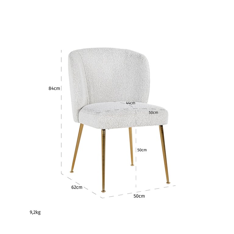 Cannon Dinning Chair - Ideal Furniture ES