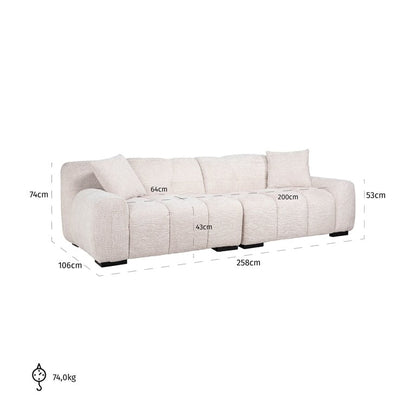Charelle Sofa - Ideal Furniture ES