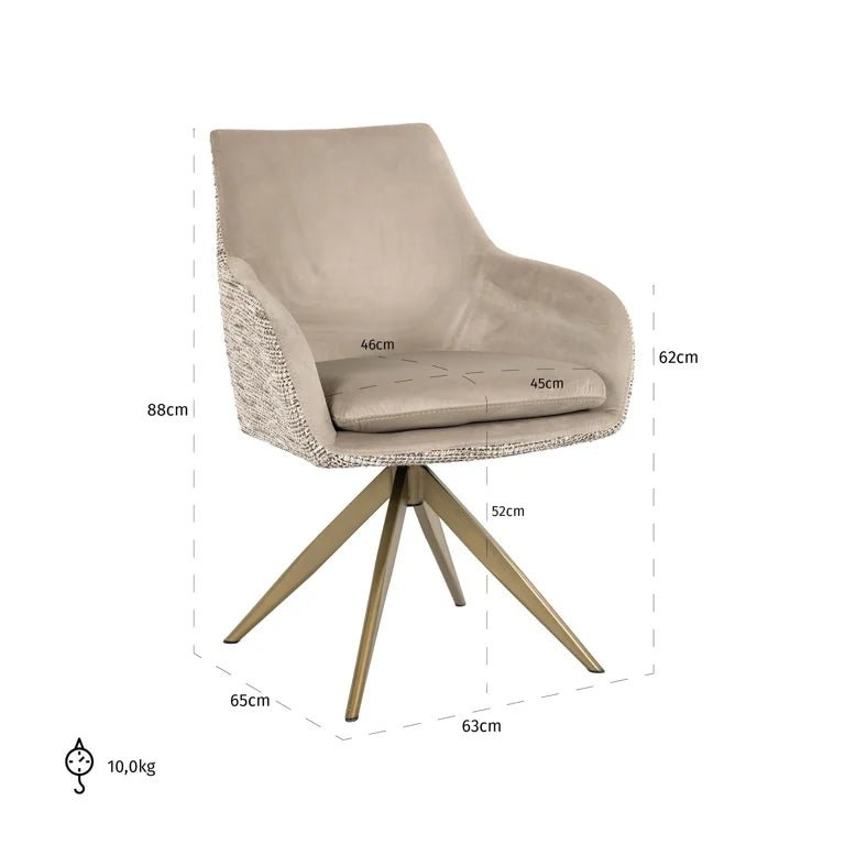Lisonne Dining Chair - Ideal Furniture ES