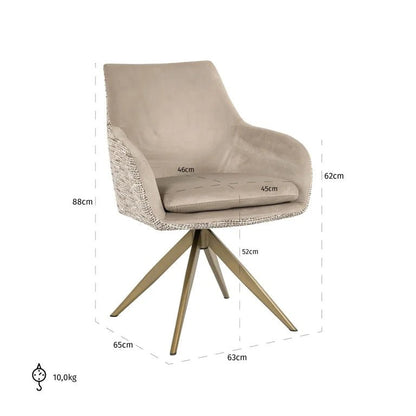 Lisonne Dining Chair - Ideal Furniture ES