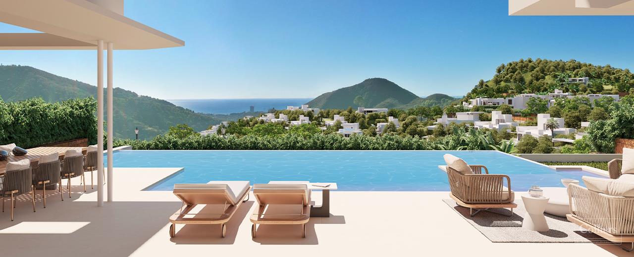 interior design and luxury home design furniture in the gallery by minoti in marbella real estate propoerties.