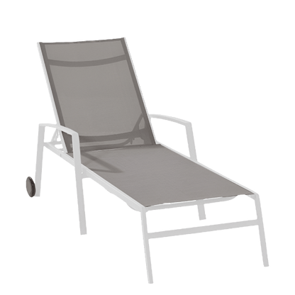 Solana Sunbed with Wheels - Ideal Furniture ES