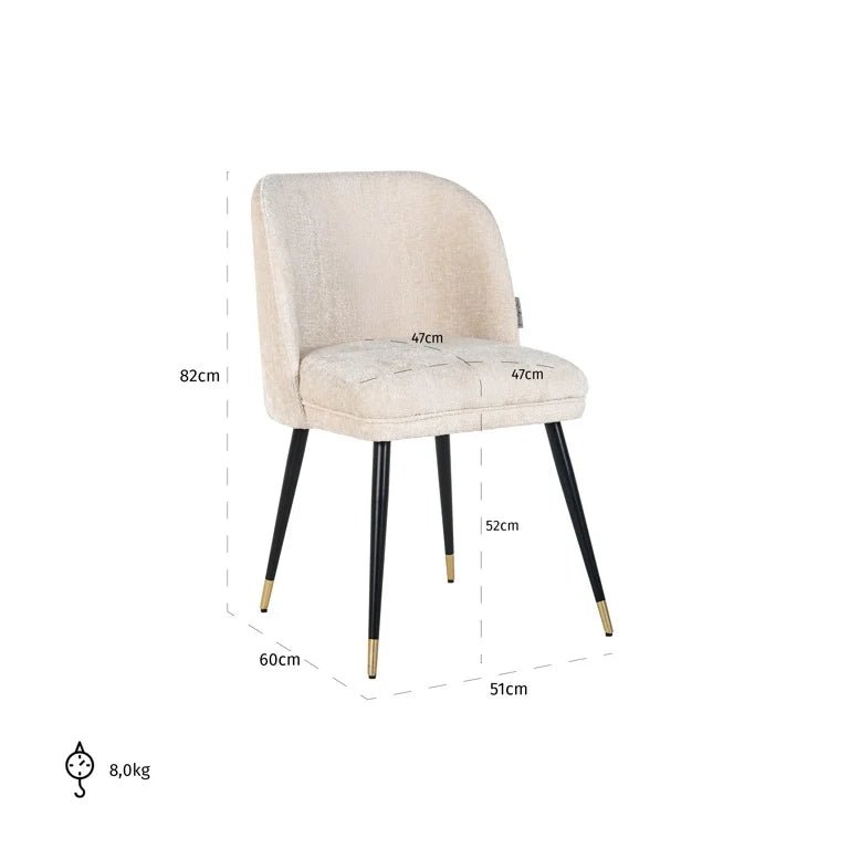 Alicia Dining Chair - Ideal Furniture ES