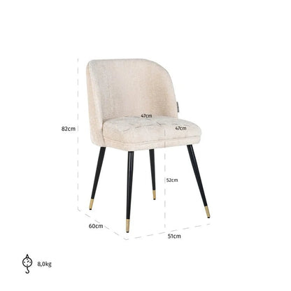Alicia Dining Chair - Ideal Furniture ES