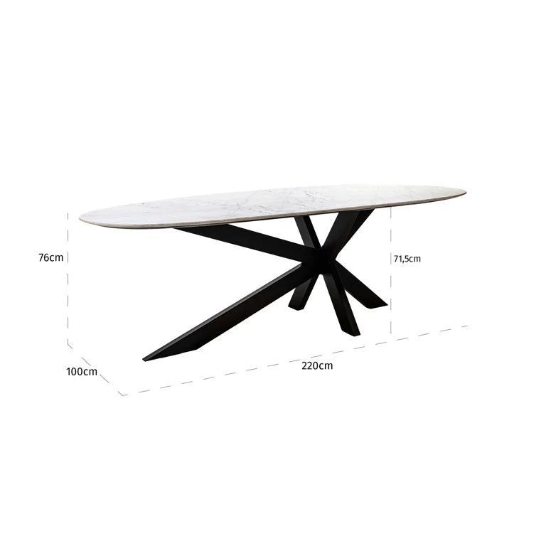 Trocadero Dining Table - Ideal Furniture ES