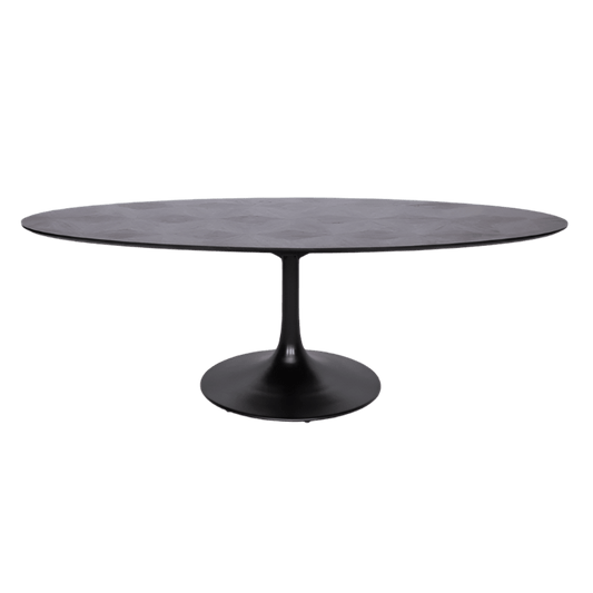 Blax Oval Dining Table - Ideal Furniture ES