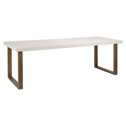 Whitebone Dining Table - Ideal Furniture ES