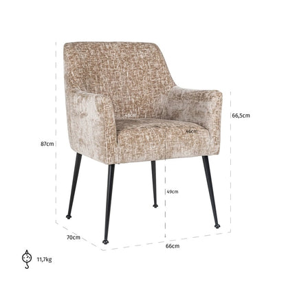 Harley Dining Chair - Ideal Furniture ES