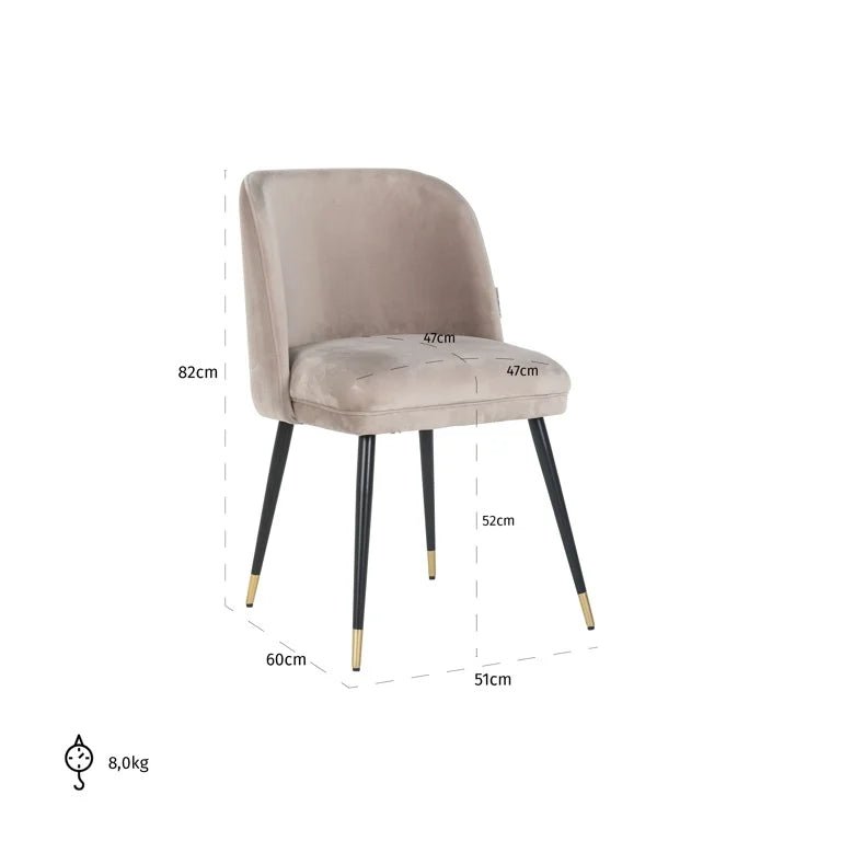 Alicia Dining Chair - Ideal Furniture ES