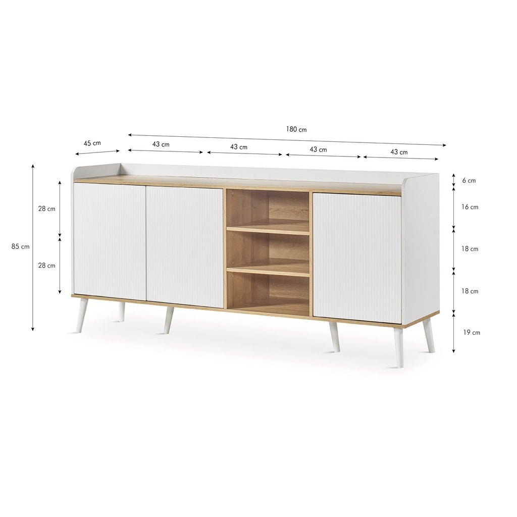 Dover W - 361 Sideboard - Ideal Furniture ES