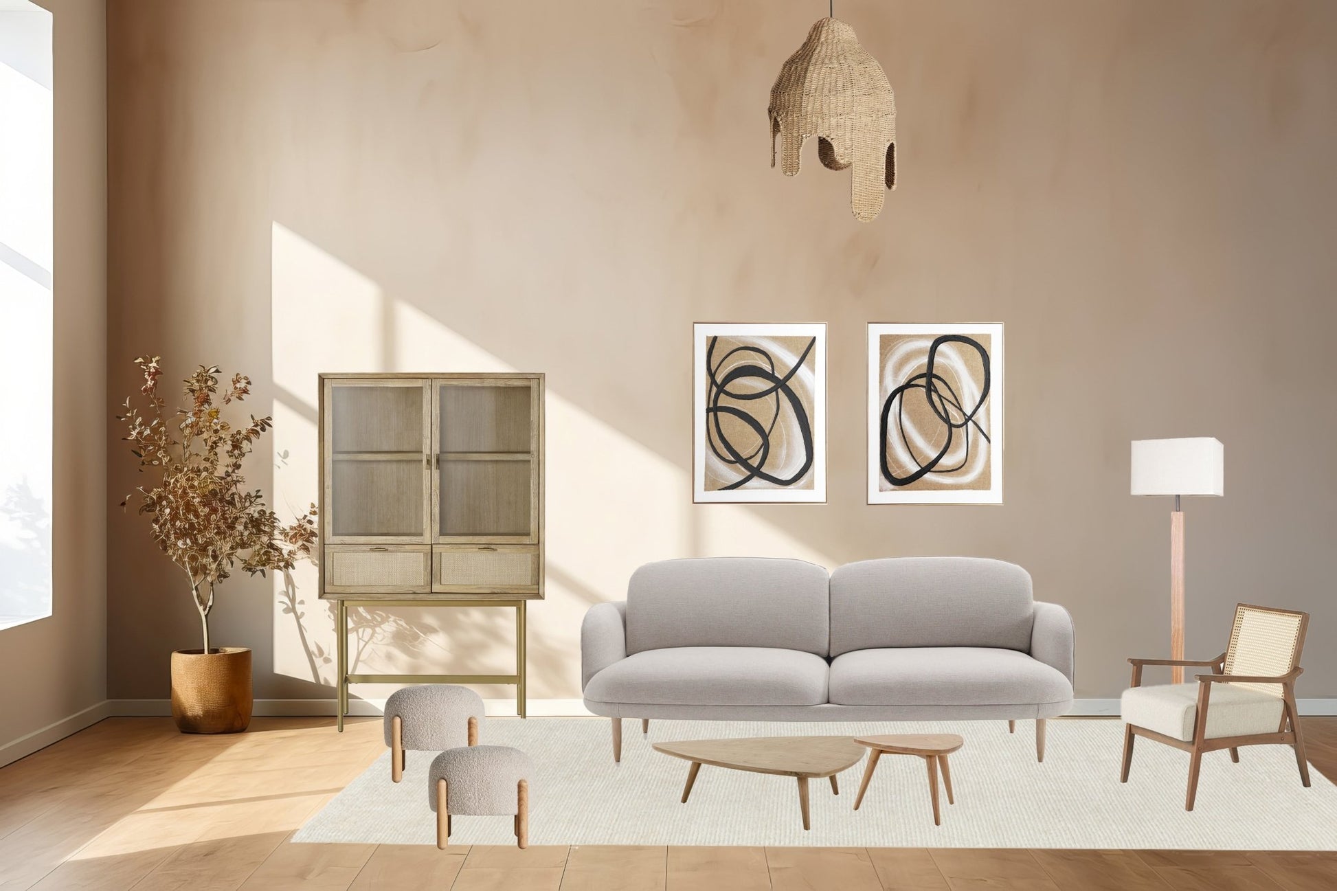 Modern Boheiman Package - Ideal Furniture ES