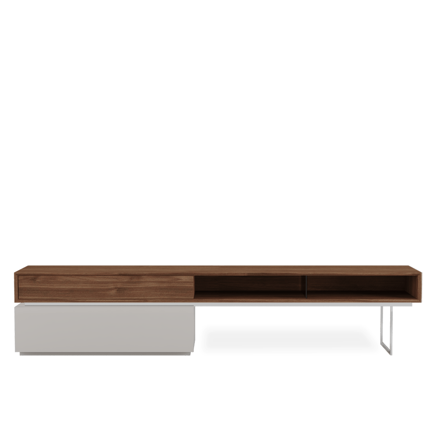 Evany Stainless Steel TV Unit - Ideal Furniture ES