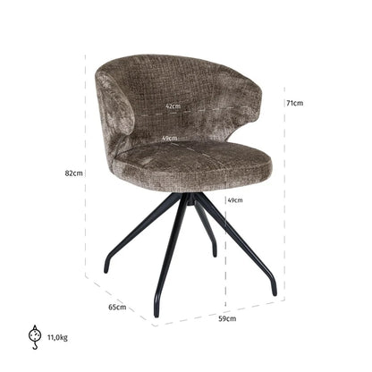 Milly Dining Chair - Ideal Furniture ES