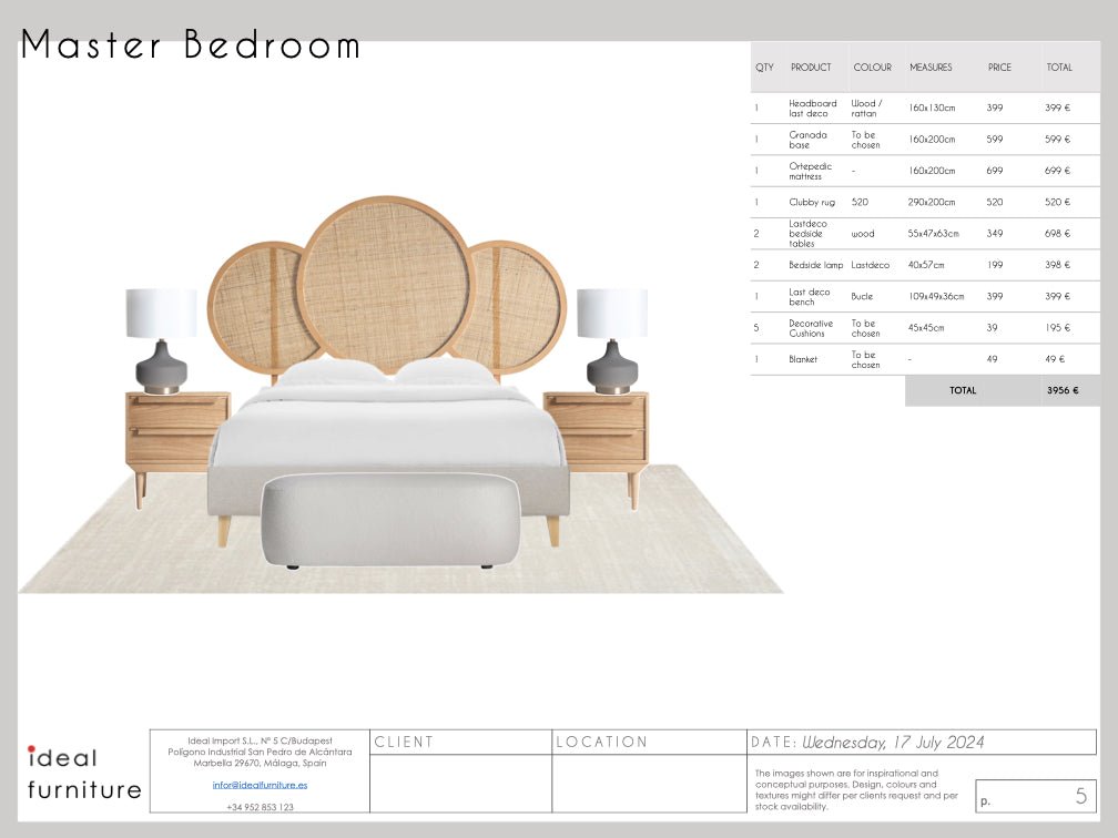 Boho Package - Ideal Furniture ES