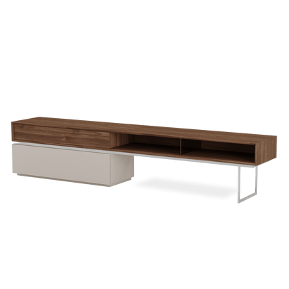 Evany Stainless Steel TV Unit - Ideal Furniture ES