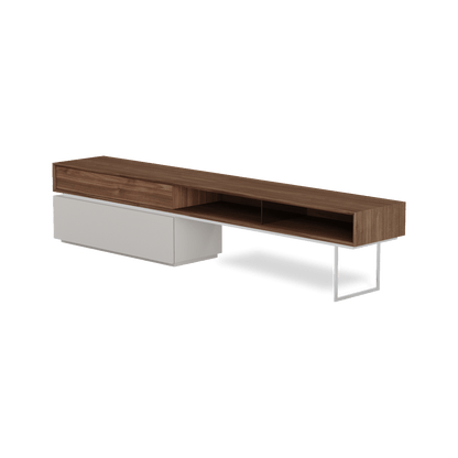 Evany Stainless Steel TV Unit - Ideal Furniture ES